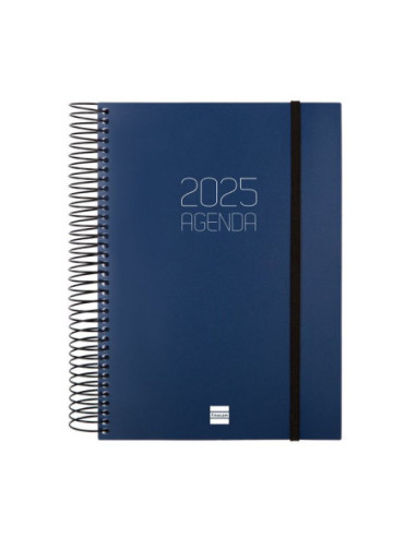 AGENDA ANUAL 2025 OPAQUE E10 DP AZUL FINOCAM