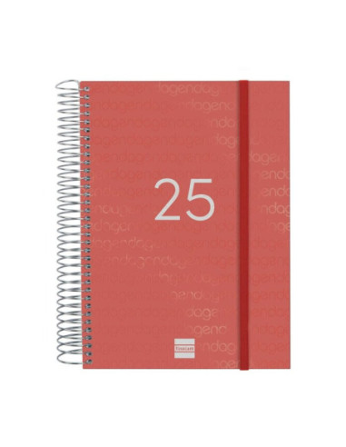 AGENDA ANUAL 2025 YEAR E10 DP ROJO FINOCAM