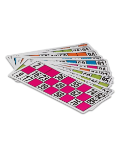 JUEGO 18 CARTONES BINGO