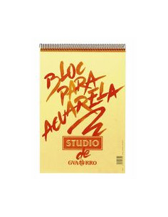 BLOC STUDIO ACUARELA DINA3 225gr 40H ESPIRAL CANSON