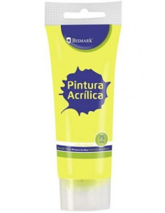 PINTURA ACRILICA 75 ML AMARILLO BISMARK 328527