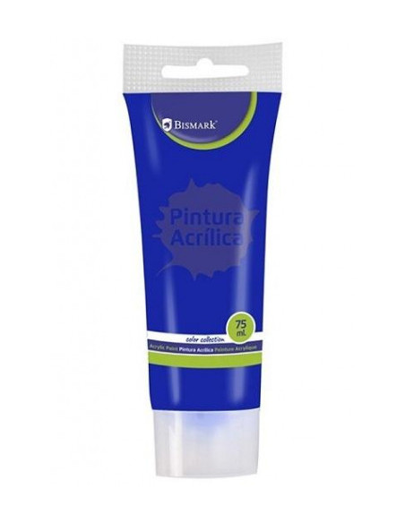 PINTURA ACRILICA 75 ML AZUL OSCURO BISMARK 328520