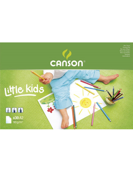 BLOC DIBUJO DINA2 90 GR 42X59,4 GUARRO CANSON KIDS C400015582