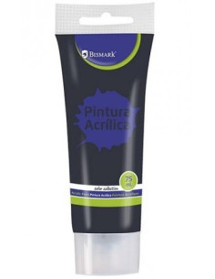 PINTURA ACRILICA 75 ML NEGRO BISMARK 328519
