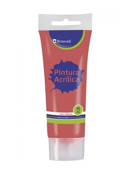 PINTURA ACRILICA 75 ML ROJO BISMARK 328525