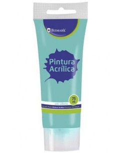 PINTURA ACRILICA 75 ML TURQUESA BISMARK 328518