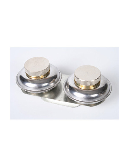 ACEITERA DE ACERO DOBLE, TAPA ROSCADA WONDER ART  6060064