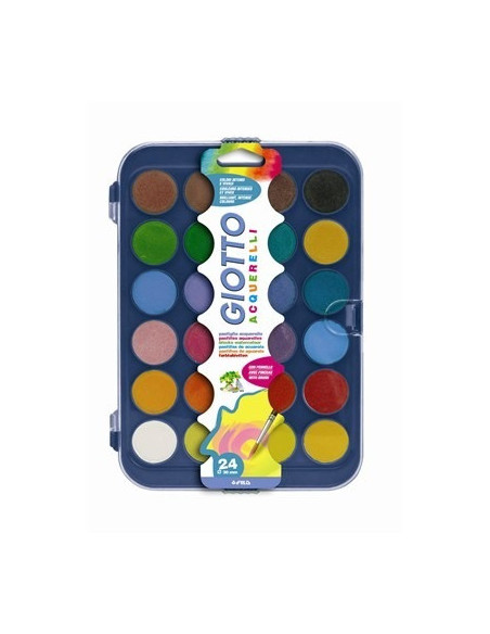 ACUARELAS 30MM GIOTTO F352400 ESTUCHE 24