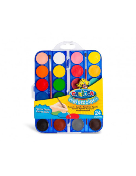 ACUARELAS CARIOCA 42401 CAJA 24 UD