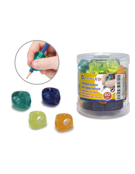 ADAPTADOR LAPICEROS CORRECTOR AGARRE BISMARK KIDS 311164