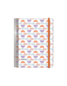 AGENDA 2025 CUTE DÍA PÁGINA 15 X 21 CM MODELO DUNE CON 4...