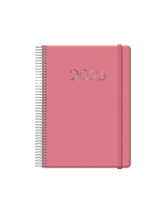 AGENDA 2025 DENVER DÍA PÁGINA 15 X 21 CM. COLOR ROSA DOHE...