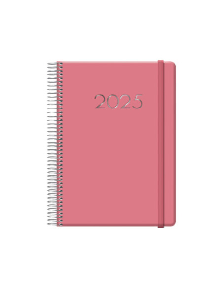 AGENDA 2025 DENVER DÍA PÁGINA 15 X 21 CM. COLOR ROSA DOHE 12723 - 25