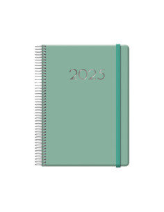 AGENDA 2025 DENVER DÍA PÁGINA 15 X 21 CM. COLOR VERDE...