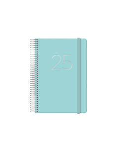 AGENDA 2025 GLOSS DÍA PÁGINA 12,5 X 18 CM VERDE DOHE...
