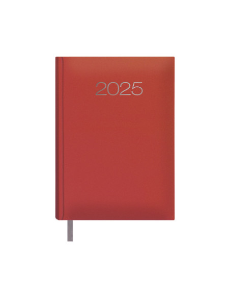 AGENDA 2025 LISBOA DÍA PÁGINA 14 X 20 CM COLOR ROJO DOHE 11794 - 25