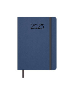 AGENDA 2025 MANHATTAN DIA PAGINA 14 X 20 CM COLOR AZUL...