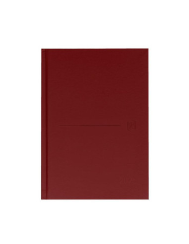 AGENDA 2025 MINIMAL A5 15X21CM DIA PAGINA COLOR ROJO OXFORD 400189837