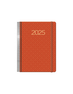 AGENDA 2025 NEWPORT DÍA PÁGINA 14 X 20 CM COLOR TEJA DOHE...