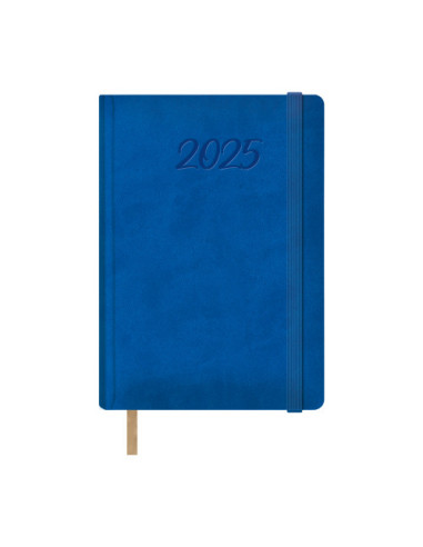 AGENDA 2025 SAMBA DIA PAGINA 15 X 21 CM COLOR AZUL  DOHE 12878 - 25