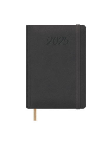 AGENDA 2025 SAMBA DIA PAGINA 15 X 21 CM COLOR NEGRO  DOHE 12887 - 25