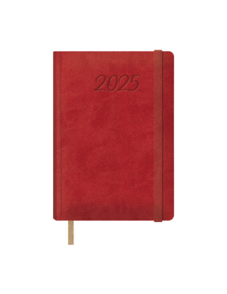 AGENDA 2025 SAMBA DIA PAGINA 15 X 21 CM COLOR ROJAL DOHE 12879 - 25