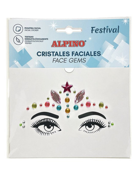 ALPINO GEMAS FACIALES ADHESIVAS FESTIVAL ALPINO DL000631