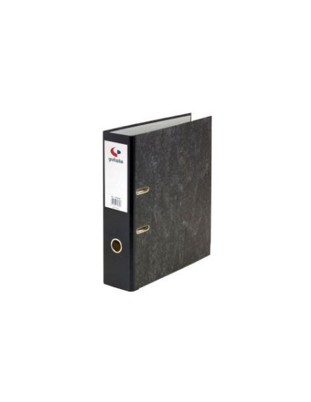 ARCHIVADO AZ JASPEADO ECOCLASSIC NEGRO 1/4 NATURAL LOMO ANCHO 215X230X75 GRAFOPLAS 7149000