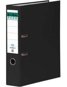 ARCHIVADOR PALANCA RADO CHIC FOLIO ANCHO COLOR NEGRO ELBA...