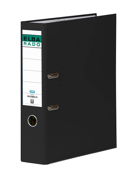 ARCHIVADOR PALANCA RADO CHIC FOLIO ANCHO COLOR NEGRO ELBA 100022674