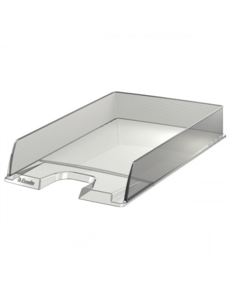 BANDEJA APILABLE DE OFICINA POLIESTIRENO EUROPOST FORMATO FOLIO COLOR TRANSPARENTE ESSELTE 623603