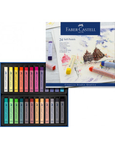 24 PASTELES SURTIDOS FABER CASTELL 2