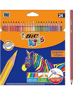 BLISTER 24 LAPICES DE COLORES BIC EVO STRIPES COLORES... 2