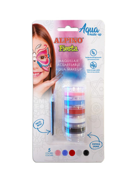 BLÍSTER BOTES MAQUILLAJE ACUARELABLE ALPINO DL000621