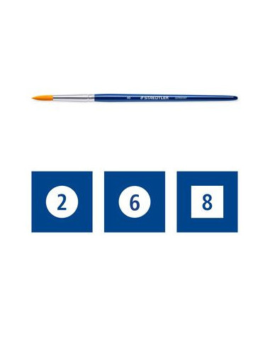 BLÍSTER CON 3 PINCELES ARTÍSTICOS STAEDTLER...