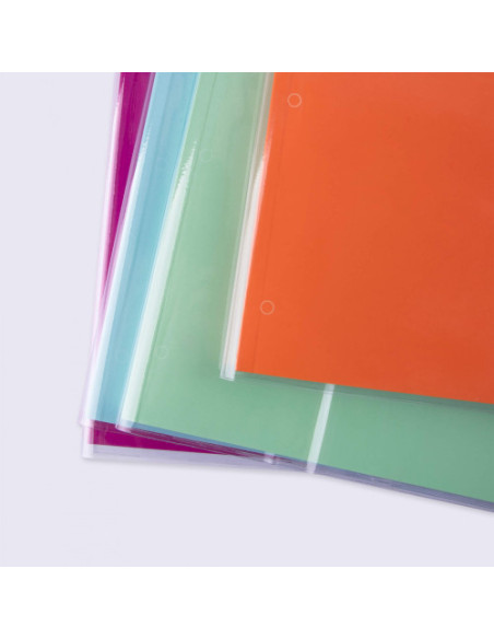 BLISTER CON 5 FORROS PARA LIBROS CON SOLAPA AJUSTABLE PP 290 MM APLI 16913