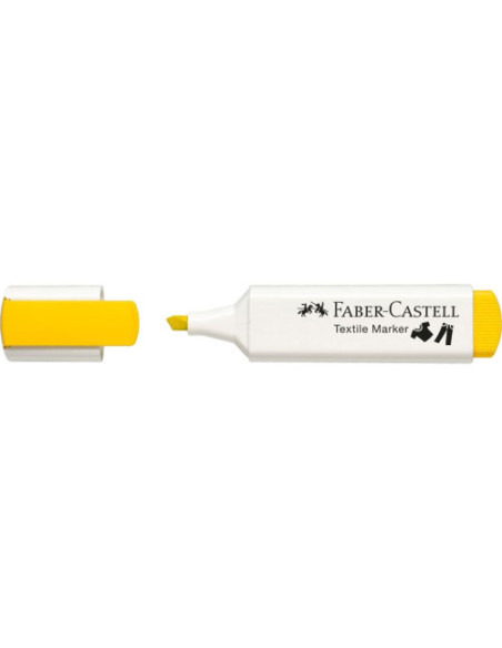 BLÍSTER CON 5 ROTULADORES TEXTILES COLORES BÁSICOS FABER CASTELL 159520