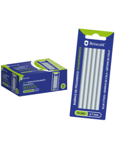 BARRAS SILICONA FINAS 7MM BISMARK PACK 10 2