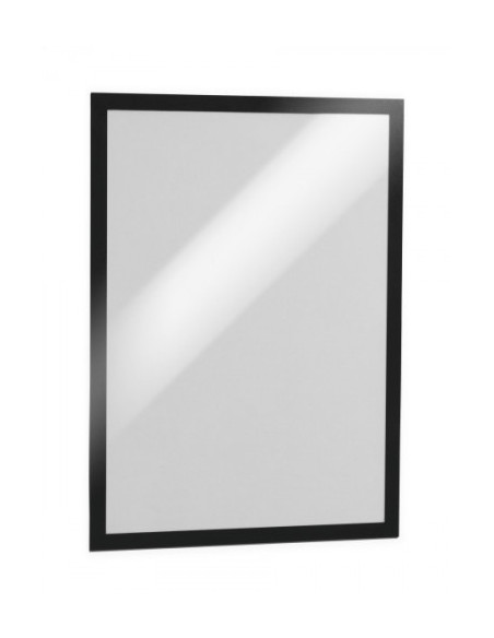 BLISTER 2 MARCO AUTOADHESIVO MAGNETICO DURAFRAME A3 NEGRO DURABLE 4873-01
