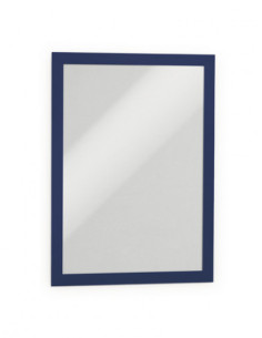BLISTER 2 MARCO AUTOADHESIVO MAGNETICO DURAFRAME A4 AZUL DURABLE 4872-07