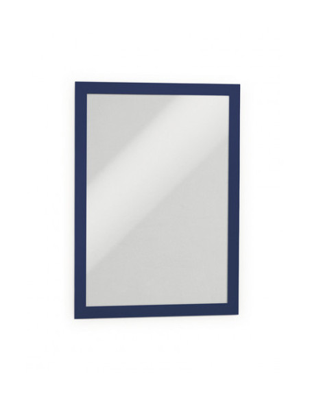 BLISTER 2 MARCO AUTOADHESIVO MAGNETICO DURAFRAME A4 AZUL DURABLE 4872-07