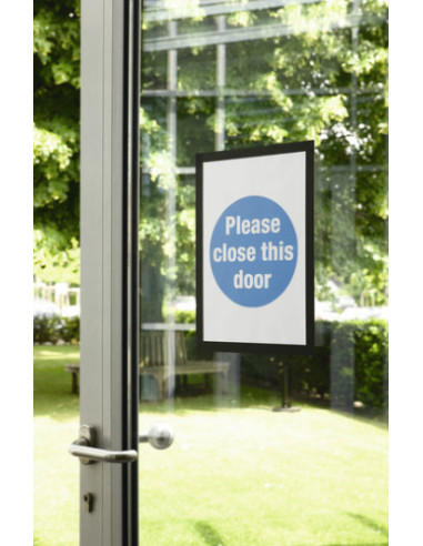 BLISTER DE 2 MARCOS PARA CARTELES AUTOADHESIVO...