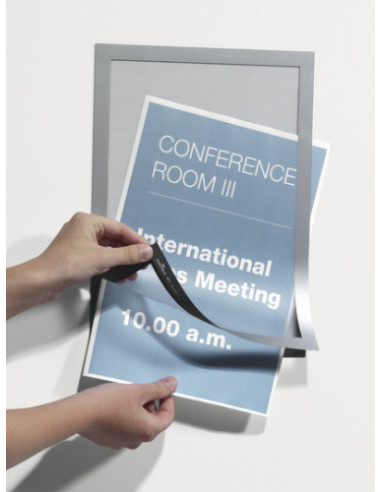 BLISTER DE 2 MARCOS PARA CARTELES AUTOADHESIVO...