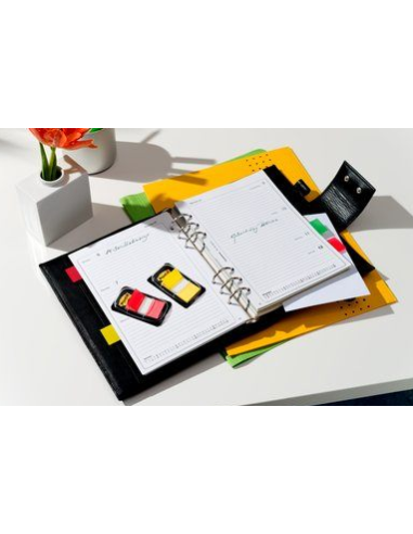 BLISTER DISPENSADOR 50 MARCADORES ADHESIVOS...