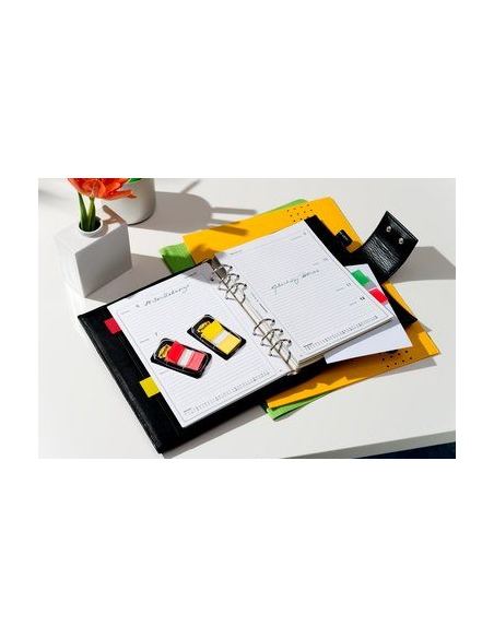 BLISTER DISPENSADOR 50 MARCADORES ADHESIVOS INDEX ROJO 25,4X43,2MM 680-1 POST-IT 7100089833