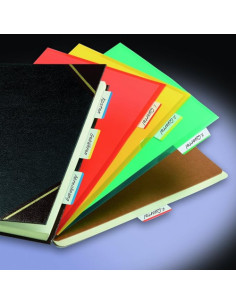 BLISTER DISPENSADOR 24 MARCADORES INDEX RÍGIDO PLANO 51X38MM VERDE/AZUL/AMARILLO/ROJO 686F-1 POST-IT 7000029877 2
