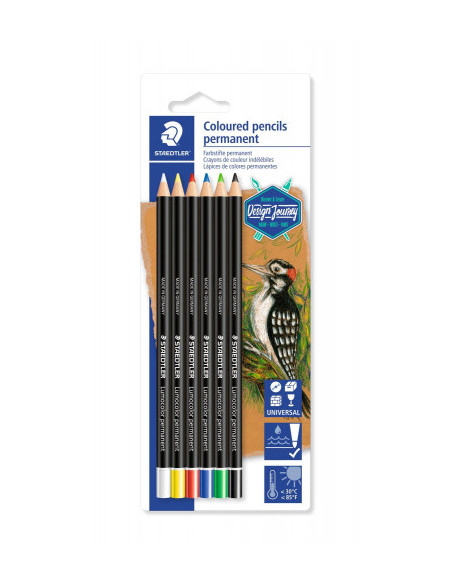 BLÍSTER CON 6 LÁPICES