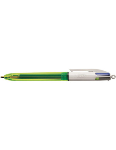 BOLÍGRAFO 4 COLORES FLUO BIC 982868