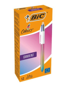 BOLÍGRAFO 4 COLORES GRADIENT BIC 511034