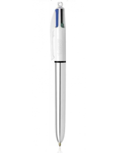 BOLIGRAFO 4 COLORES SHINE PUNTA FINA COLOR DORADO AZUL/NEGRO/ROJO Y VERDE BIC 982878